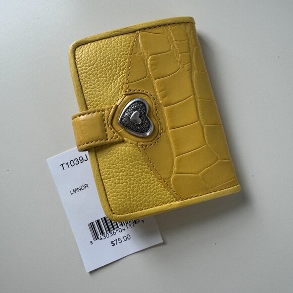 Brighton - Yellow leather purse with matching wallet - Picture 6 of 9